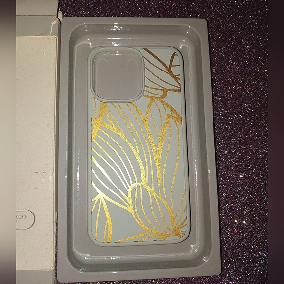 Apple iPhone 13 Pro Phone Case Antimicrobial Heyday Abstract Botanical - Picture 2 of 6